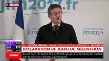 Jean-Luc Mélenchon : Quand les résultats seront officiels, nous les respecterons