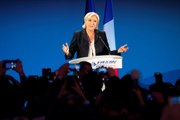 Marine Le Pen souligne son résultat 