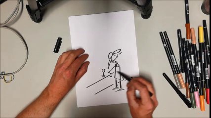 Présidentielle : la soirée électorale vue par notre dessinateur