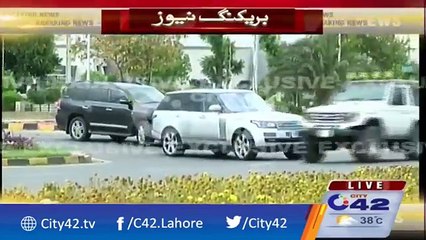 Chairman Tehreek e Insaaf arrival at Hajj terminal