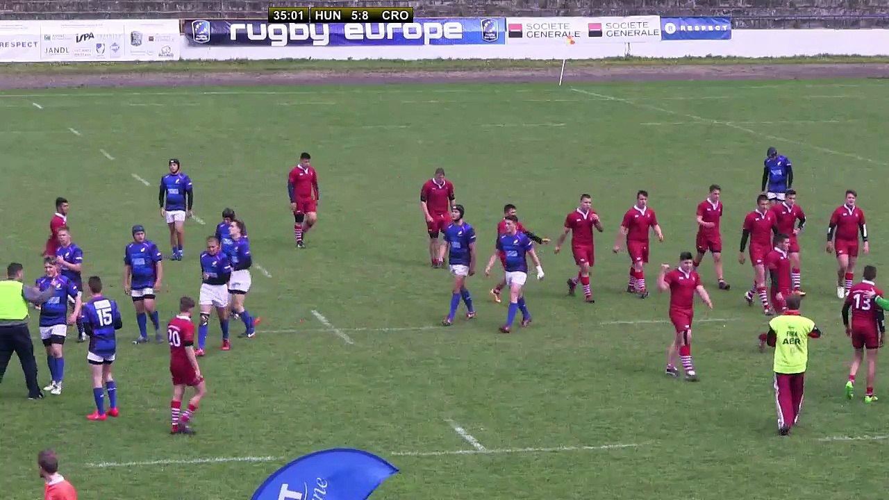 REPLAY HUNGARY / CROATIA - RUGBY EUROPE U18 CONFERENCE 2 - 2017 - SLOVAKIA