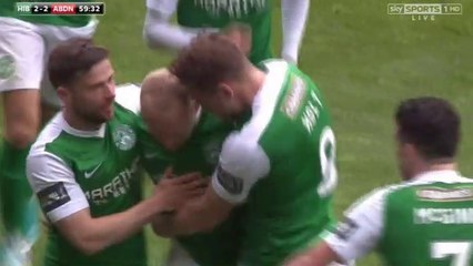 Dylan McGeouch Goal HD - Hibernian 2-2 Aberdeen - 21.04.2017