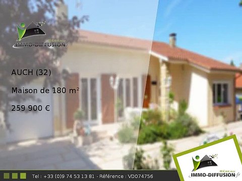 Maison A vendre Auch 180m2 - 259 900 Euros