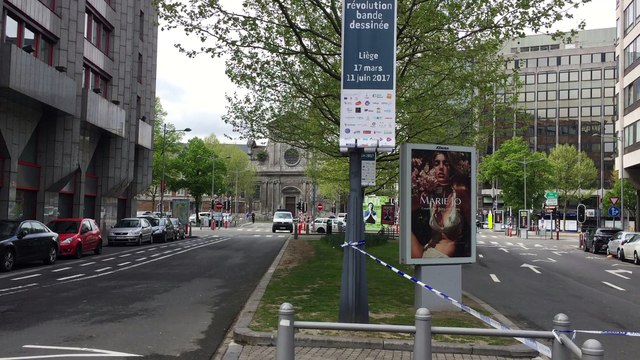 Colis suspect boulevard d'Avroy