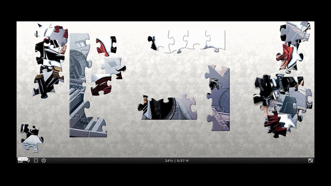 Puzzle Game Black Widow - Marvel - kirakós - Puzle Kid