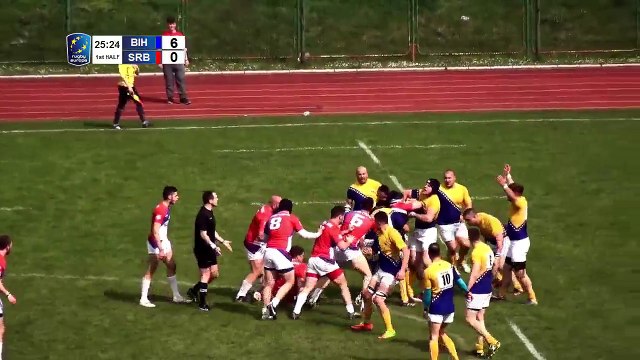REPLAY BOSNIA&HERZEGOVINA / SERBIA - RUGBY EUROPE CONFERENCE 2 SOUTH 2016/2017