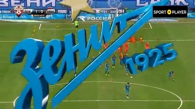 Branislav Ivanovic GOAL - Zenit Petersburg	1-0	Ural 22.04.2017 HD