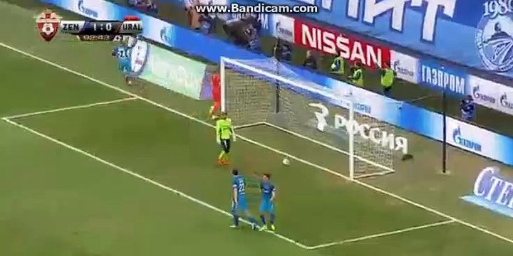 YOHAN Mollo Goal HD 2-0 Zenit Petersburg VS Ural 22-04-2017
