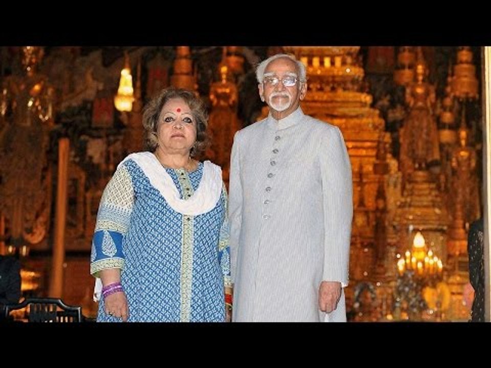 Hamid Ansari's wife says nothing wrong in chanting 'Om' while yoga| Oneindia News