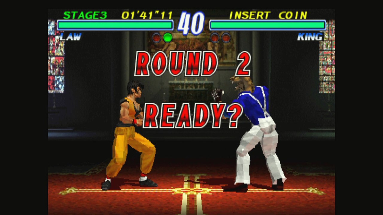 Tekken 2 - Law + No Continues + Kazuya + Devil + Credits