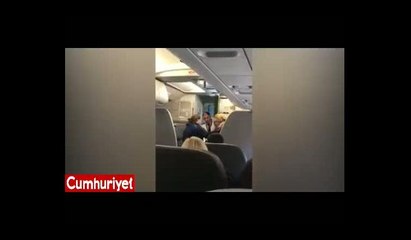 Havayolu şirketinde bir skandal daha! Çocuklu kadına şiddet uyguladılar
