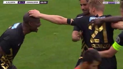 Pierre Webo Goal HD - Alanyaspor 0 - 1 Osmanlispor  - 21.04.2017 (Full Replay)