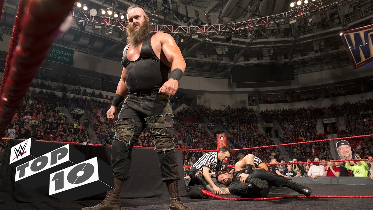Superstars who broke the ring- WWE Top 10