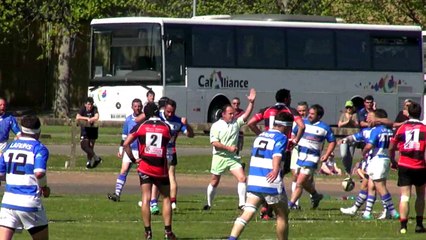 Finale Honneur Laruns - Pontacq : l'essai de Bonnemason