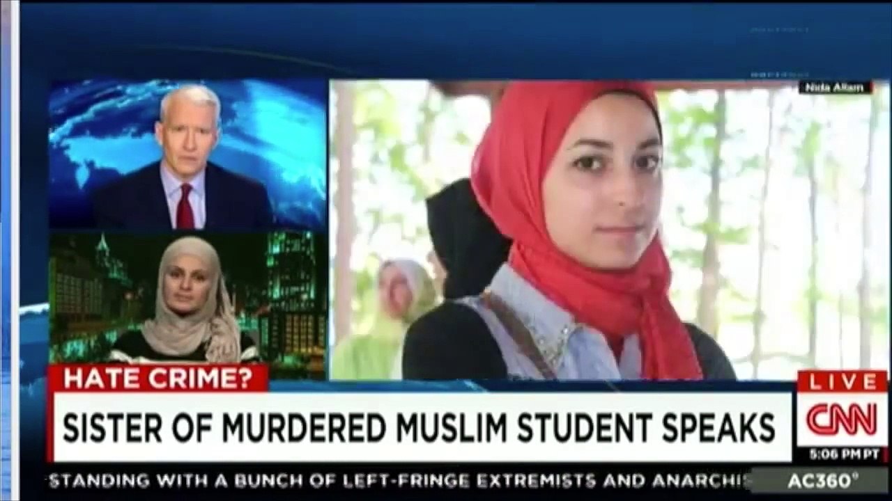 Suzanne Barakat Talking To Anderson Cooper About Chapel Hill Shooting
