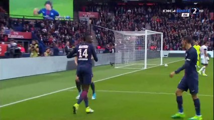 Edinson Cavani Goal HD - PSG 1-0 Montpellier - 22.04.2017