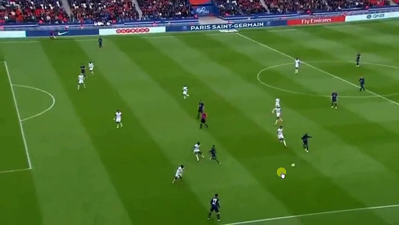 Edinson Cavani Goal - Paris Saint Germain vs Montpellier HSC 1-0  22.04.2017 (HD)
