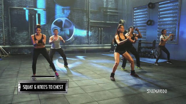 30 Min Fat Burning Cardio Workout - Bipasha Basu Unleash 'Full Routine' - Full Body Workout_12