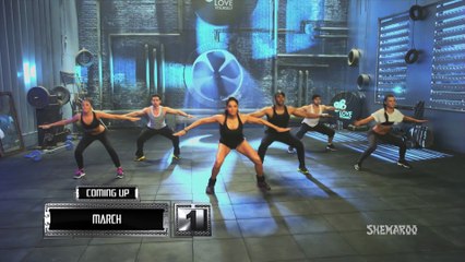 30 Min Fat Burning Cardio Workout - Bipasha Basu Unleash 'Full Routine' - Full Body Workout_13