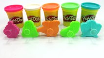 Learn Colors With Play Doh for Children Toddlers - Numbers and Baby Milk Bottles Colours for Kids