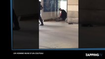 Un homme armé d'un couteau à Gare du Nord provoque un mouvement de panique (vidéo)