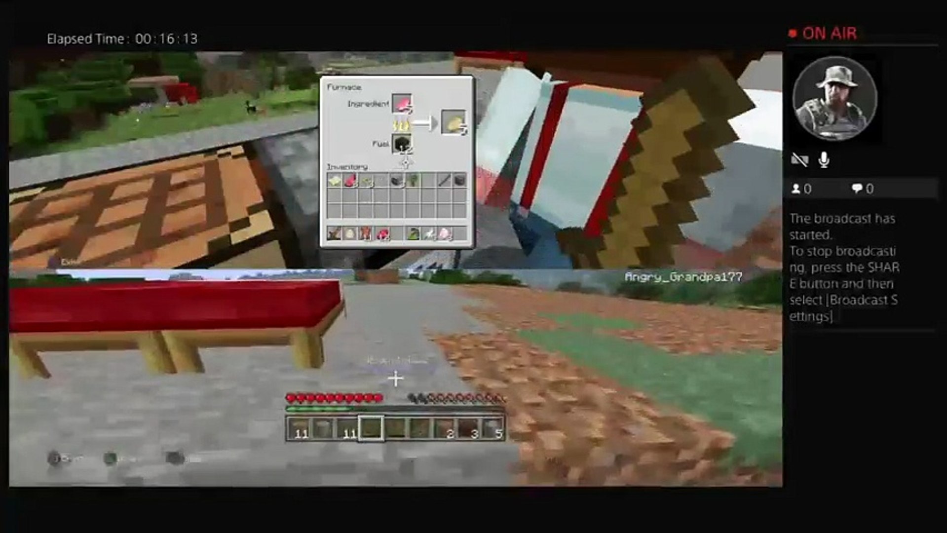 Minecraft splitscreen survival (8)