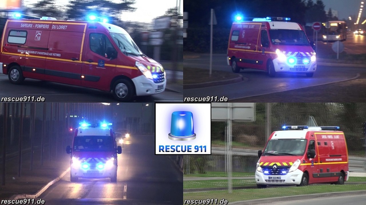 [Orléans] VSAV SDIS 45 (compilation)