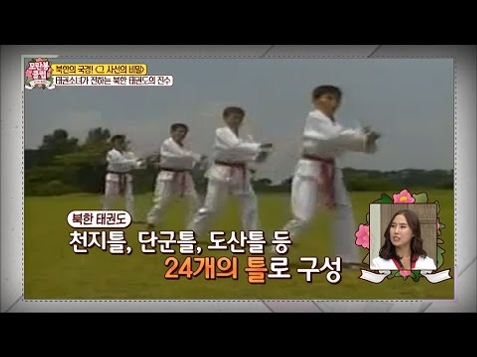 북한 태권도와 남한 태권도의 차이점 공개! [모란봉 클럽] 69회 20170107