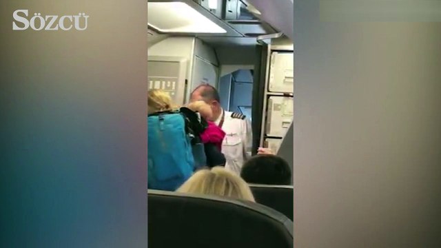 ABD'de uçakta bir skandal daha: Görevliler bir anneyi ağlattı