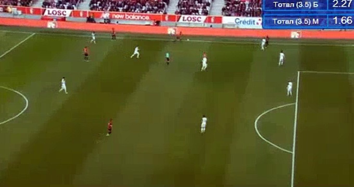 Nicolas de Préville Goal HD - Lille 1-0 Guingamp 22.04.2017