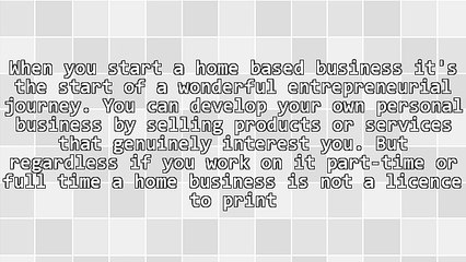 Top 3 Mistakes To Avoid When You Start A Home Based Business