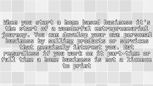 Top 3 Mistakes To Avoid When You Start A Home Based Business