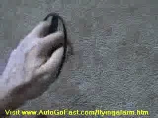 Extra Loud Flying Alarm Clock