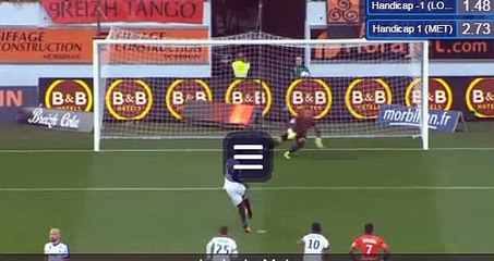 Cheick Diabaté Goal HD - Lorient 1-1 Metz 22.04.2017