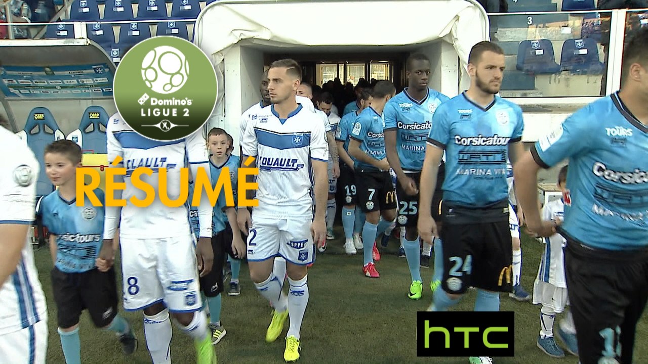 AJ Auxerre - Tours FC (1-1)  - Résumé - (AJA-TOURS) / 2016-17