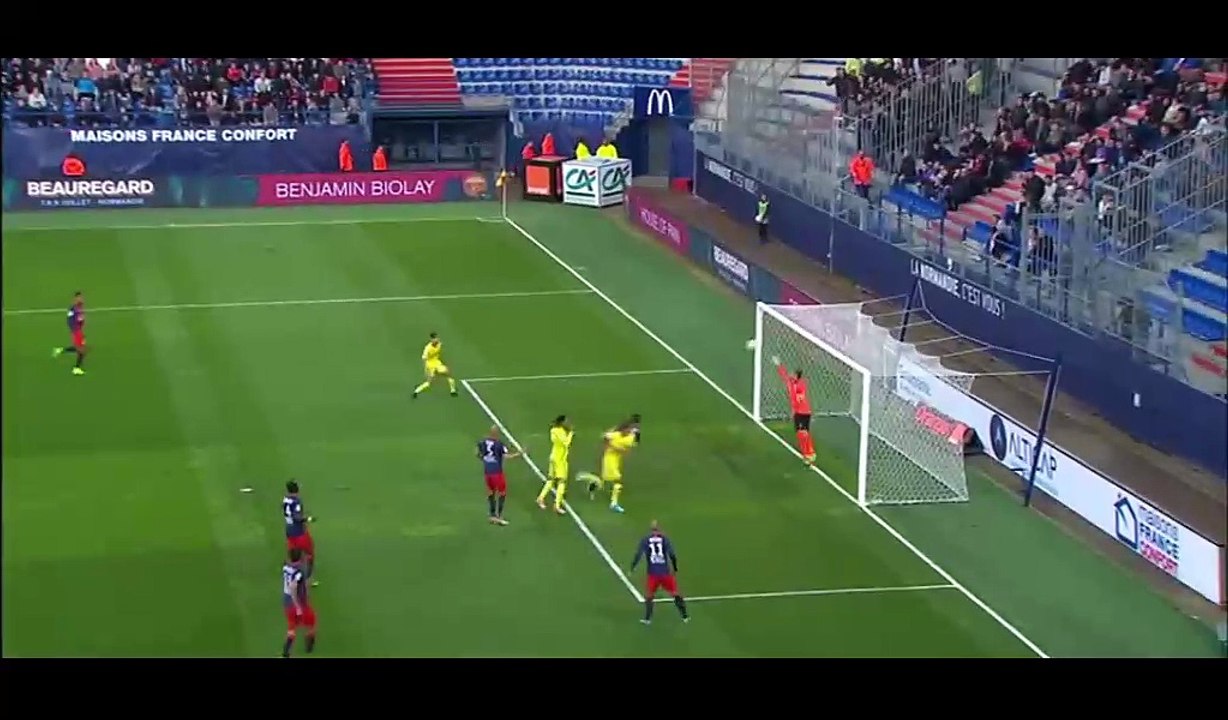 Yacine Bammou Goal HD - Caen 0-2 Nantes - 22.04.2017