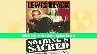 Best Ebook  Nothing s Sacred  For Kindle