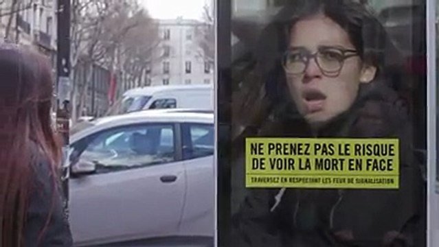 Prévention routière : un simulateur d'impact effraye les piétons pour qu'ils prennent consciences des dangers de la rout