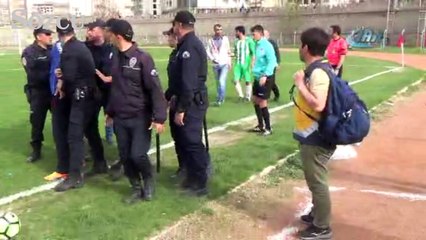 Muş'ta olaylı maç