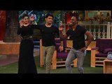 Dwayne Bravo dancing with Raveena Tandon on The Kapil Sharma Show | Oneindia News