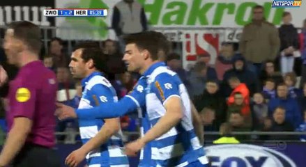 Ted van de Pavert GOAL - Zwolle	1-2	Heracles 22.04.2017