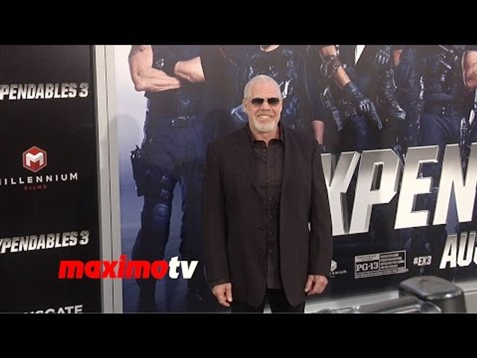 Ron Perlman SONS OF ANARCHY | The Expendables 3 | Los Angeles Premiere