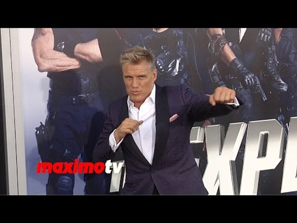 Dolph Lundgren | The Expendables 3 | Los Angeles Premiere ARRIVALS