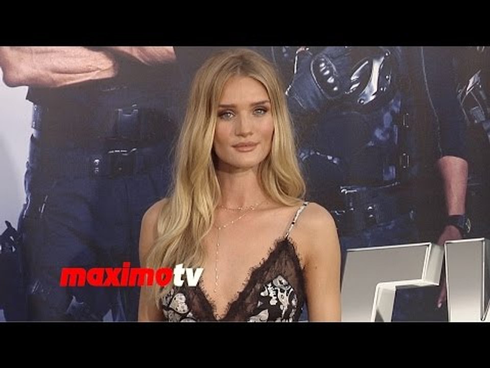 Rosie Huntington-Whitley | The Expendables 3 | Los Angeles Premiere ARRIVALS
