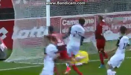 Résumé Dijon 3-2 Angers  buts 22-04-2017