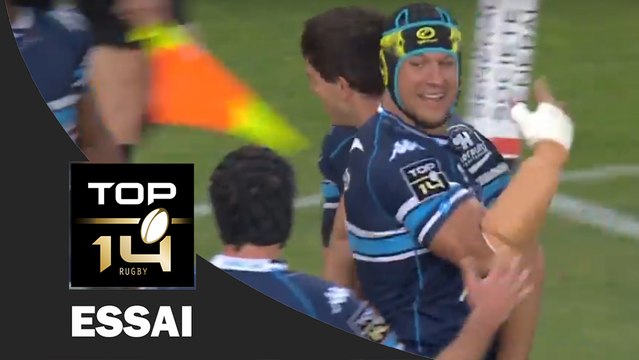 TOP 14 ‐ Essai Pierre SPIES (MHR) – Montpellier - Racing 92 – J21 – Saison 2016/2017