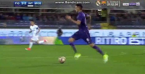 Babacar  Goal HD 4-2 Fiorentina VS Inter 22-04-2017