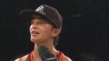 Boxe - Soirée à l'Astroballe - Les meilleurs coups de et la réaction d'Anissa Meksen