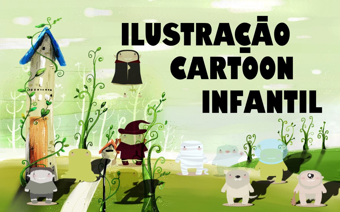 Aula02 Ilustração Cartoon no Papel