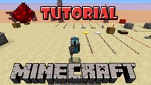 Minecraft Tutorial: RedStone e suas funções / ligações (Básico) (1.11)